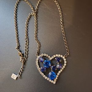 Crystal heart necklace